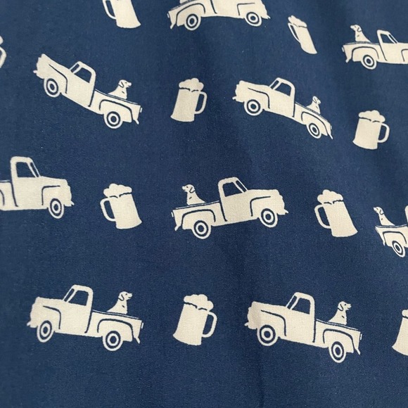 Simply Southern Americana Truck Beer Button Up Patriotic Shirt XL - Picture 7 of 7